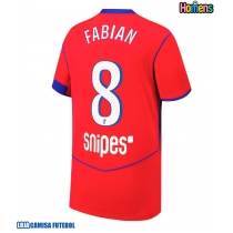 Camisa de Futebol Paris Saint-Germain Fabian Ruiz #8 Equipamento Alternativo 2025-26 Manga Curta